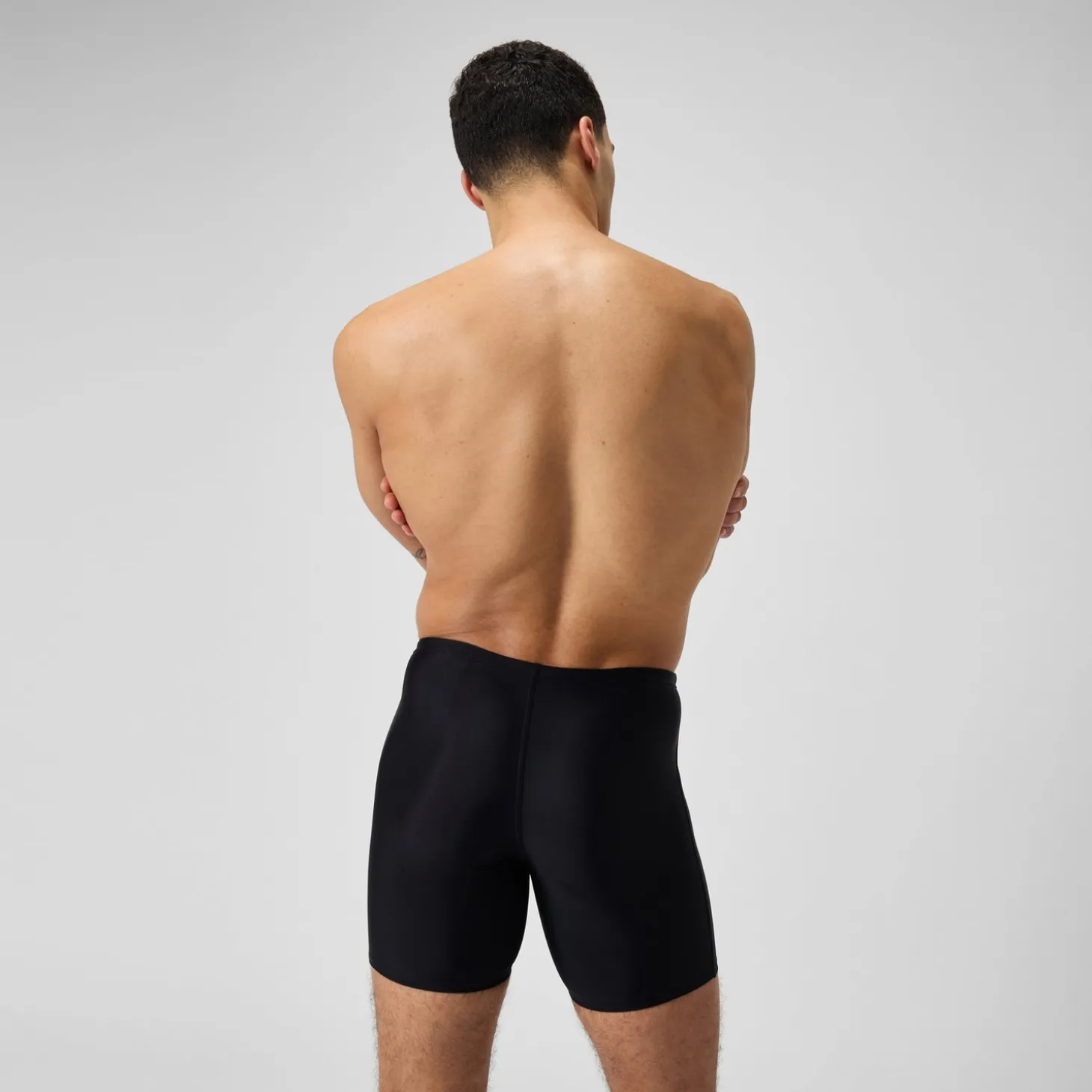 Men's Duo Logo Print Jammer Black/Blue