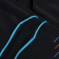 Men's Duo Logo Print Jammer Black/Blue