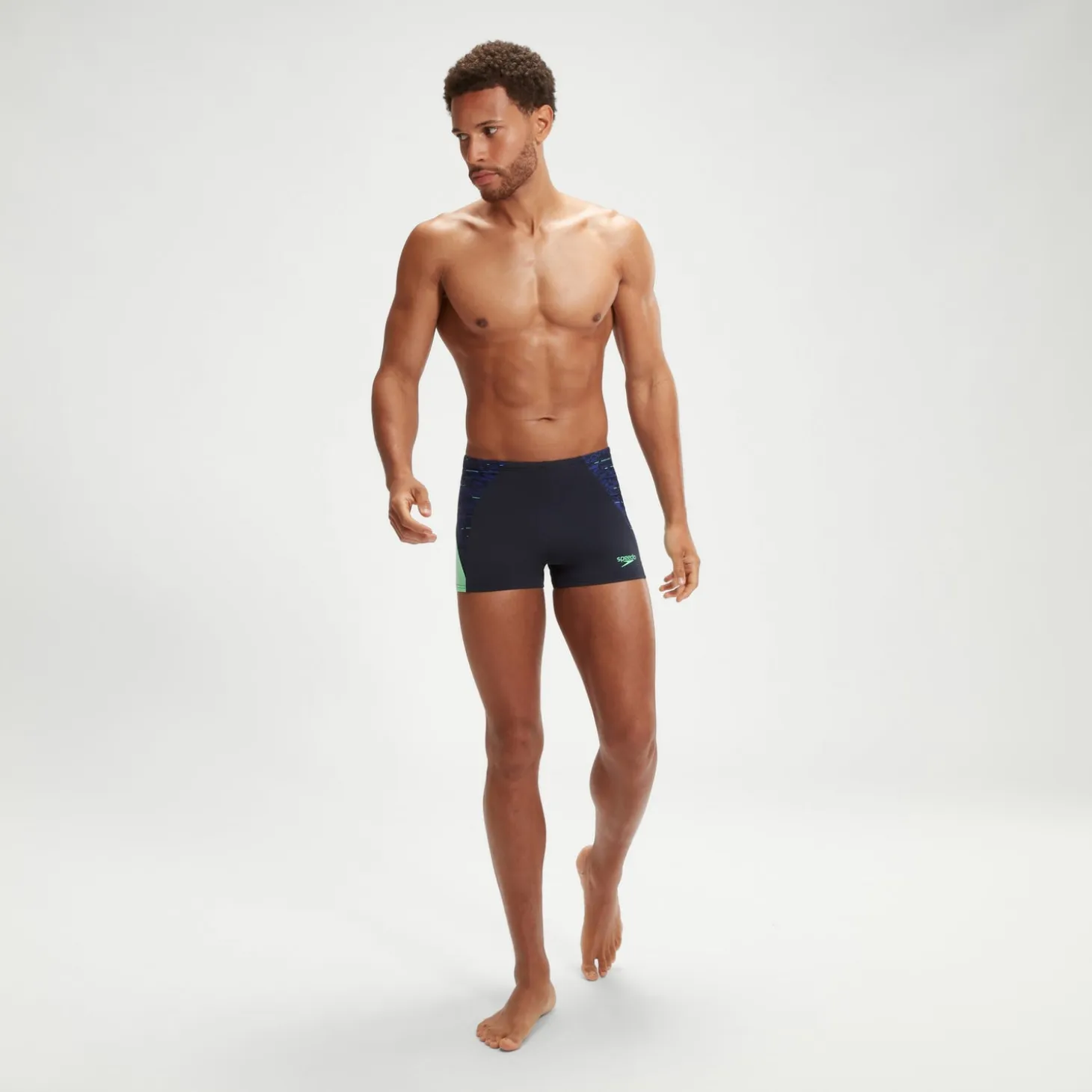 Men's Endrance+ Max Splice Aquashort Navy/Green