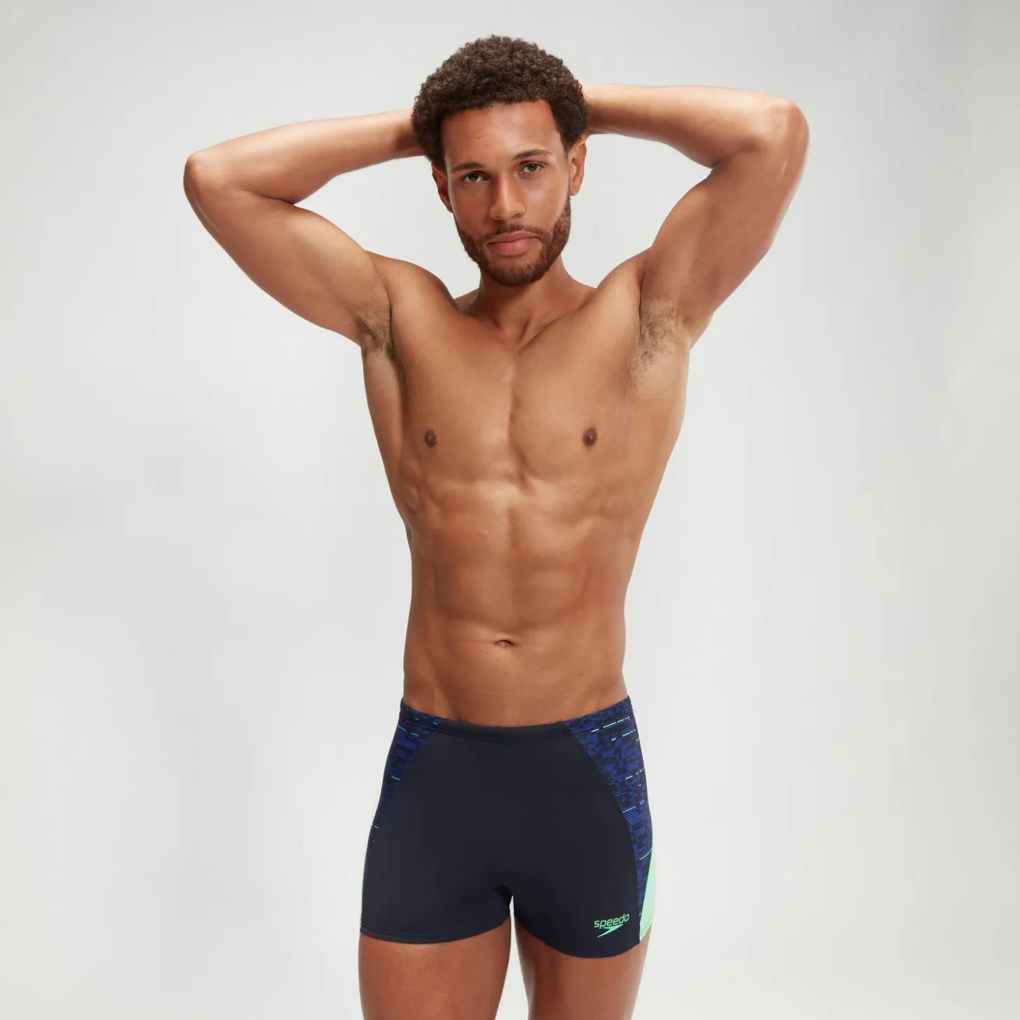 Men's Endrance+ Max Splice Aquashort Navy/Green