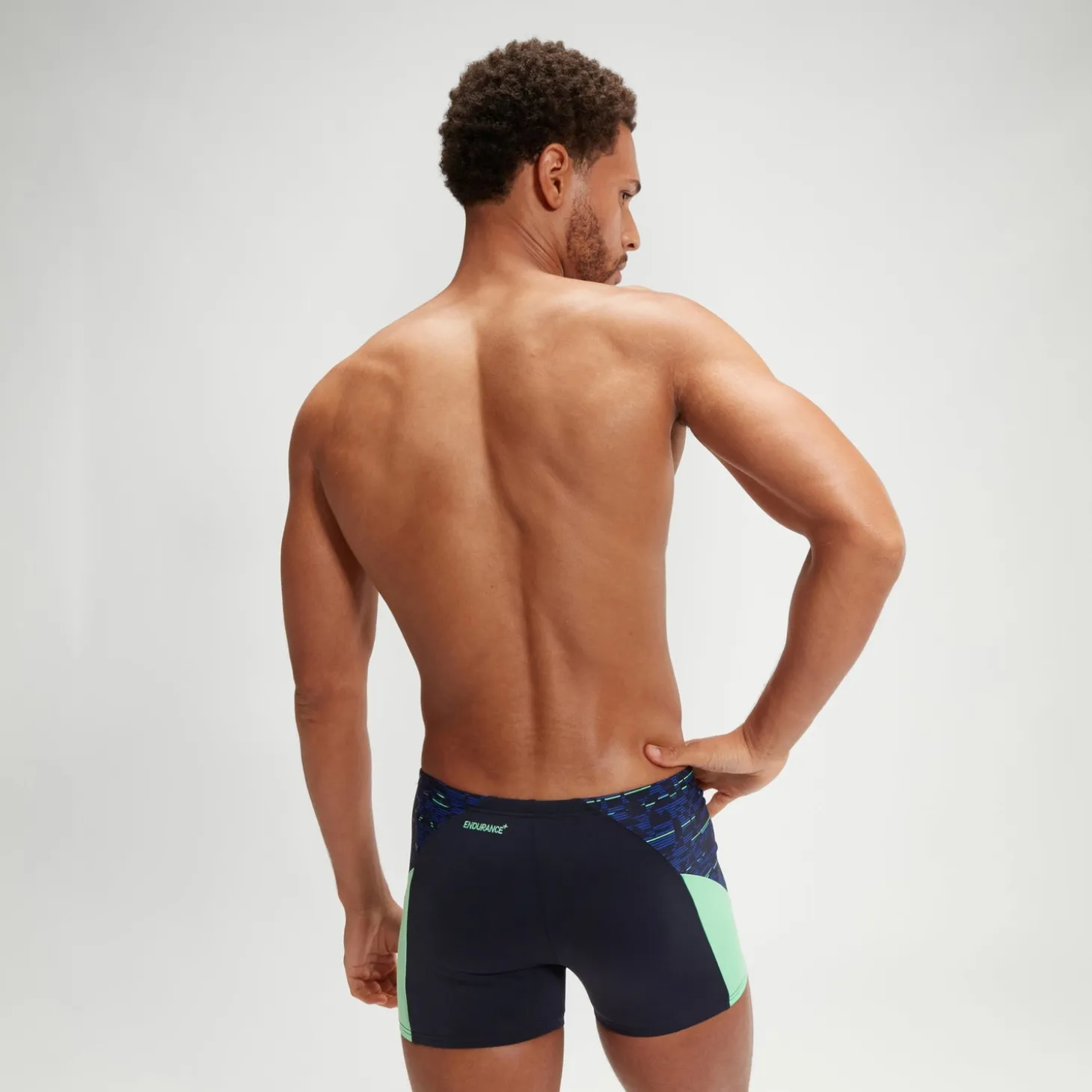 Men's Endrance+ Max Splice Aquashort Navy/Green