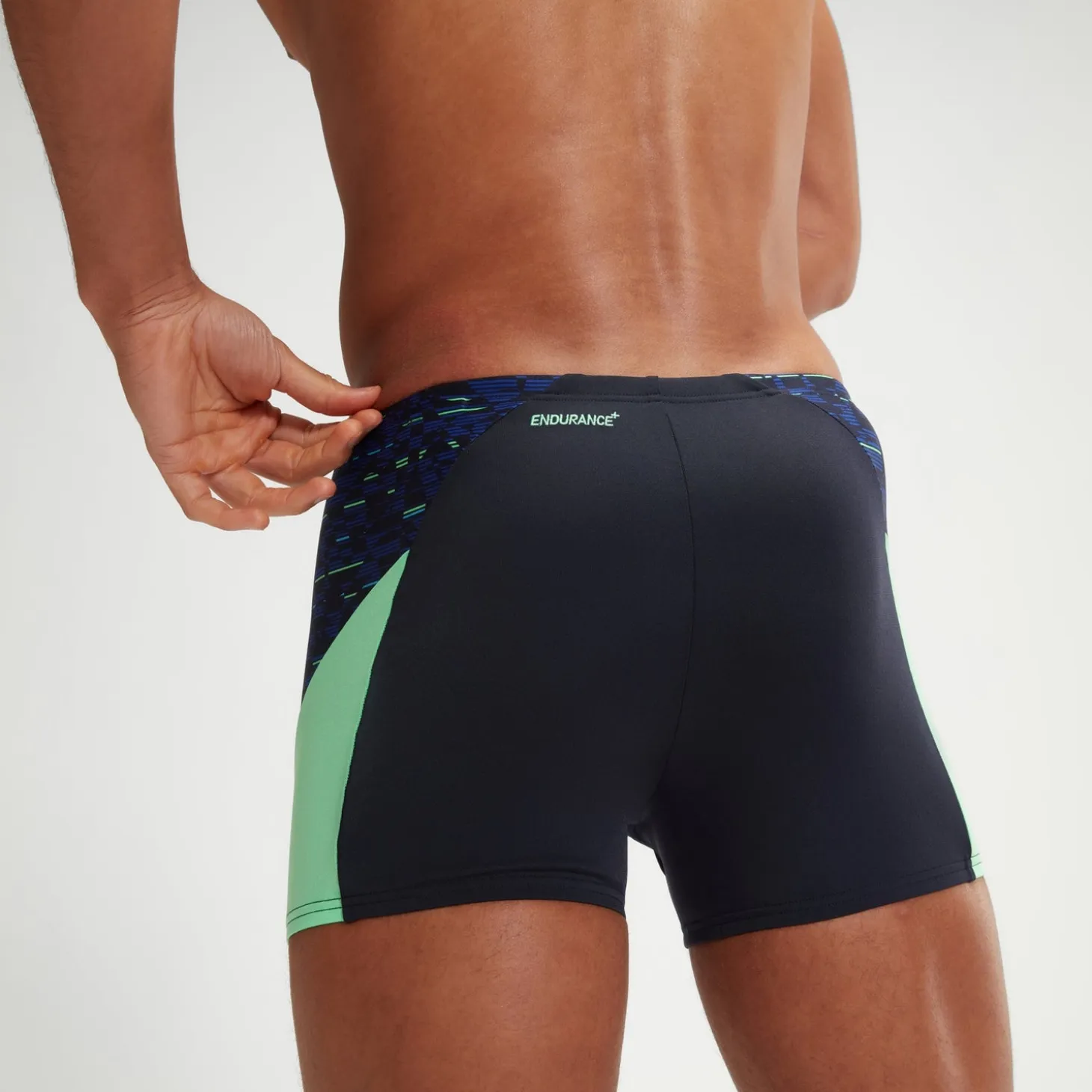 Men's Endrance+ Max Splice Aquashort Navy/Green