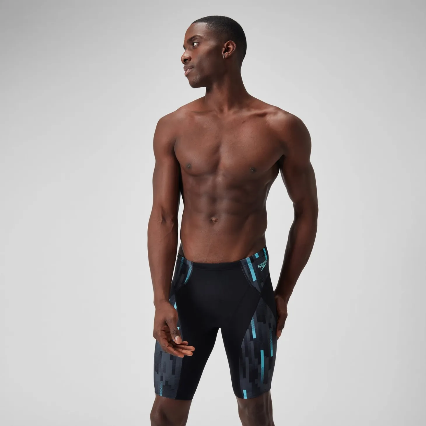 Men's Endurance+ Max Compresson Jammer Black/Grey
