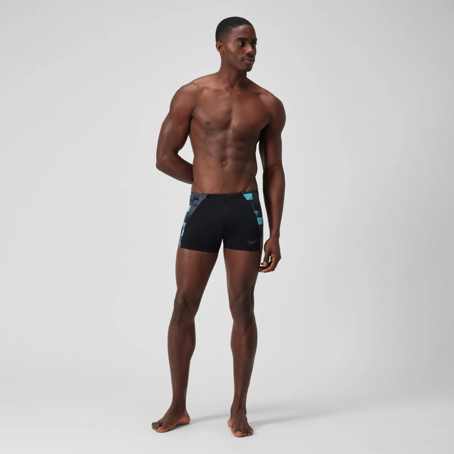 Men's Endurance+ Max Splice Aquashort Black/Grey