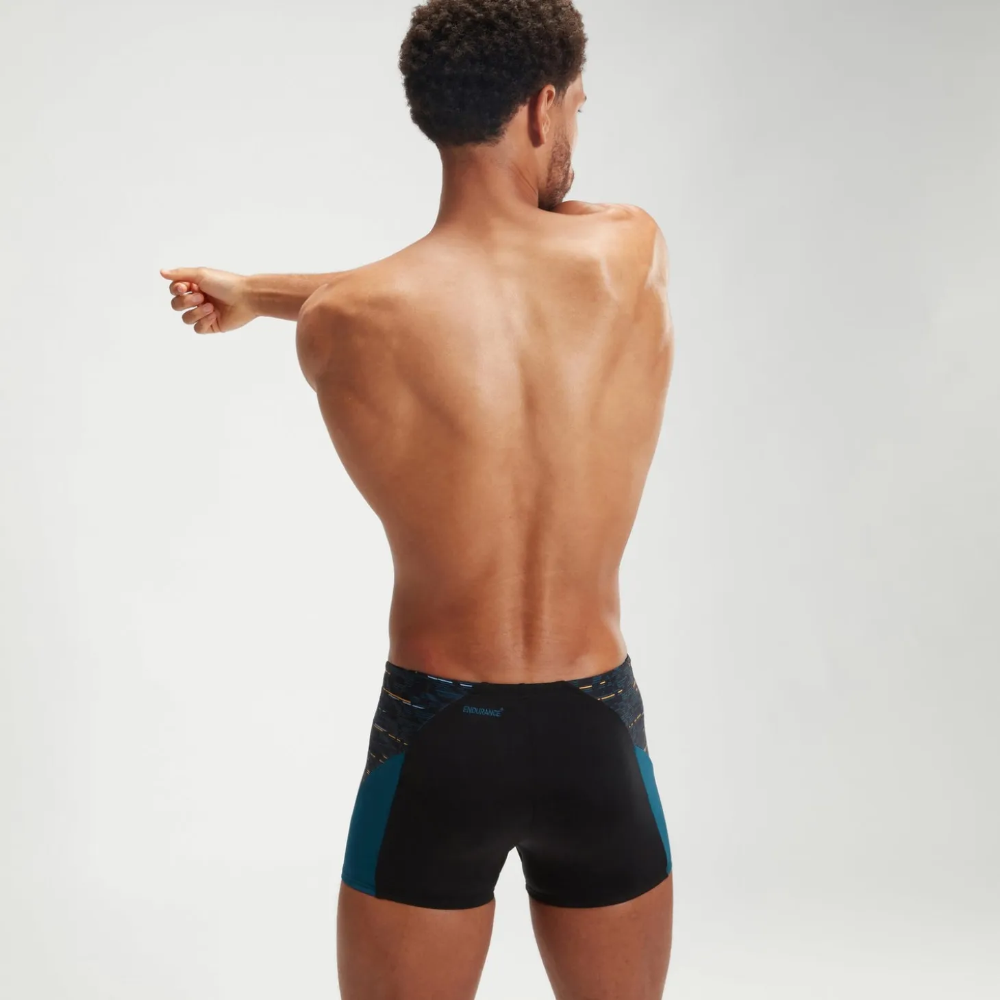 Men's Endurance+ Max Splice Aquashort Black/Teal