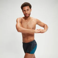 Men's Endurance+ Max Splice Aquashort Black/Teal