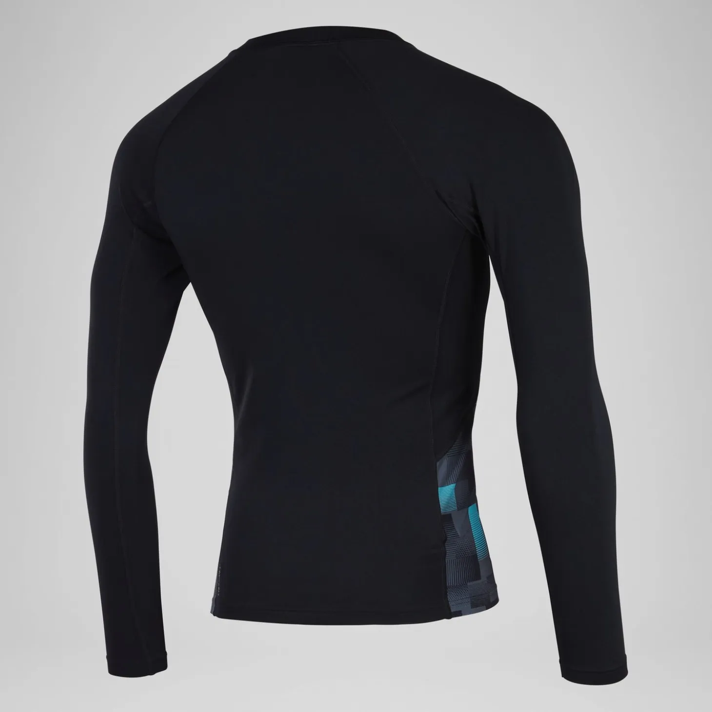 Men's Endurance+ Splice Rash Top Black/Grey