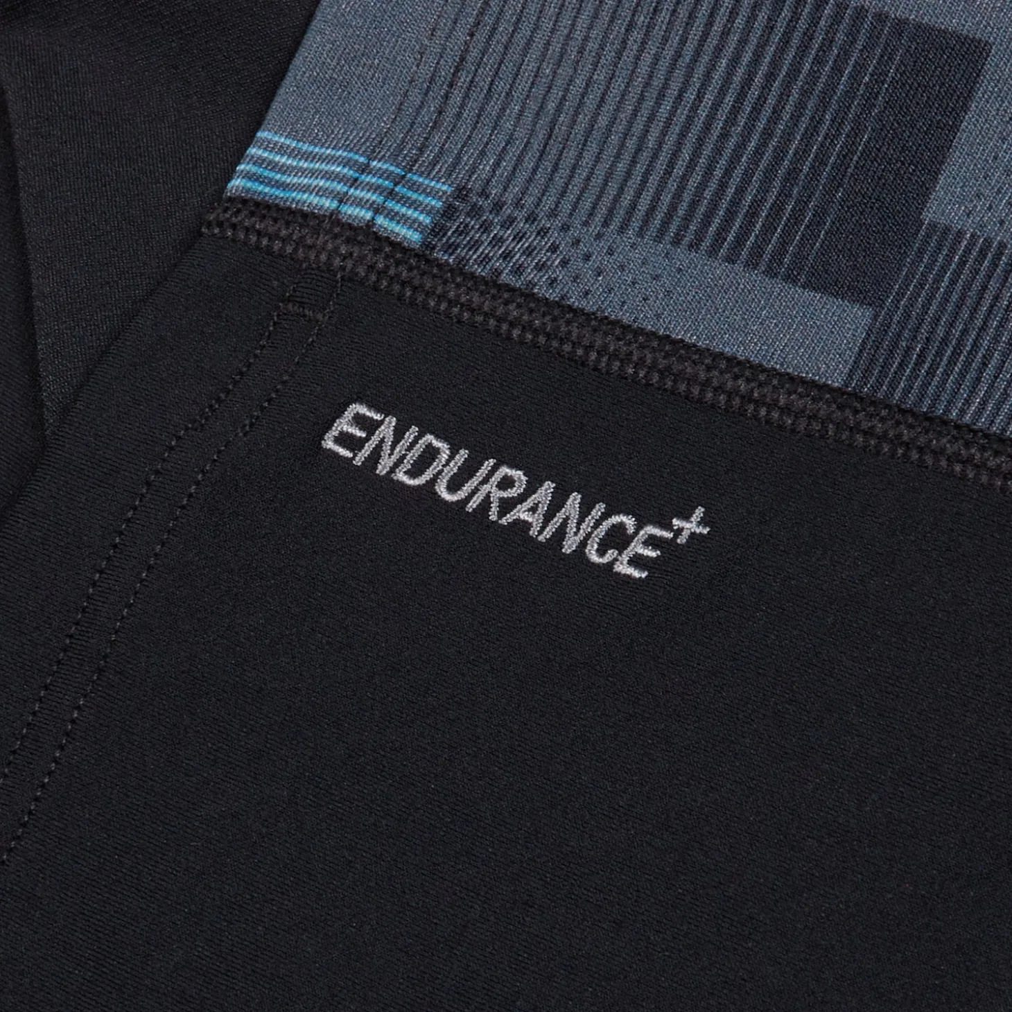 Men's Endurance+ Splice Rash Top Black/Grey