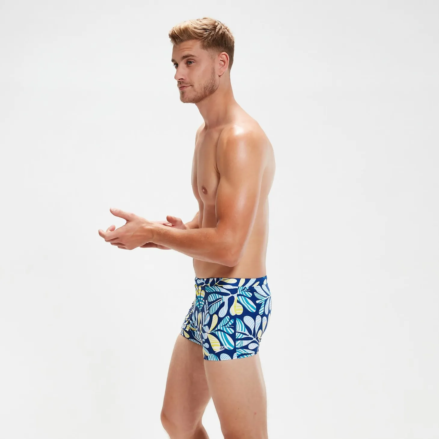 Men's Escape Aquashorts Blue/White