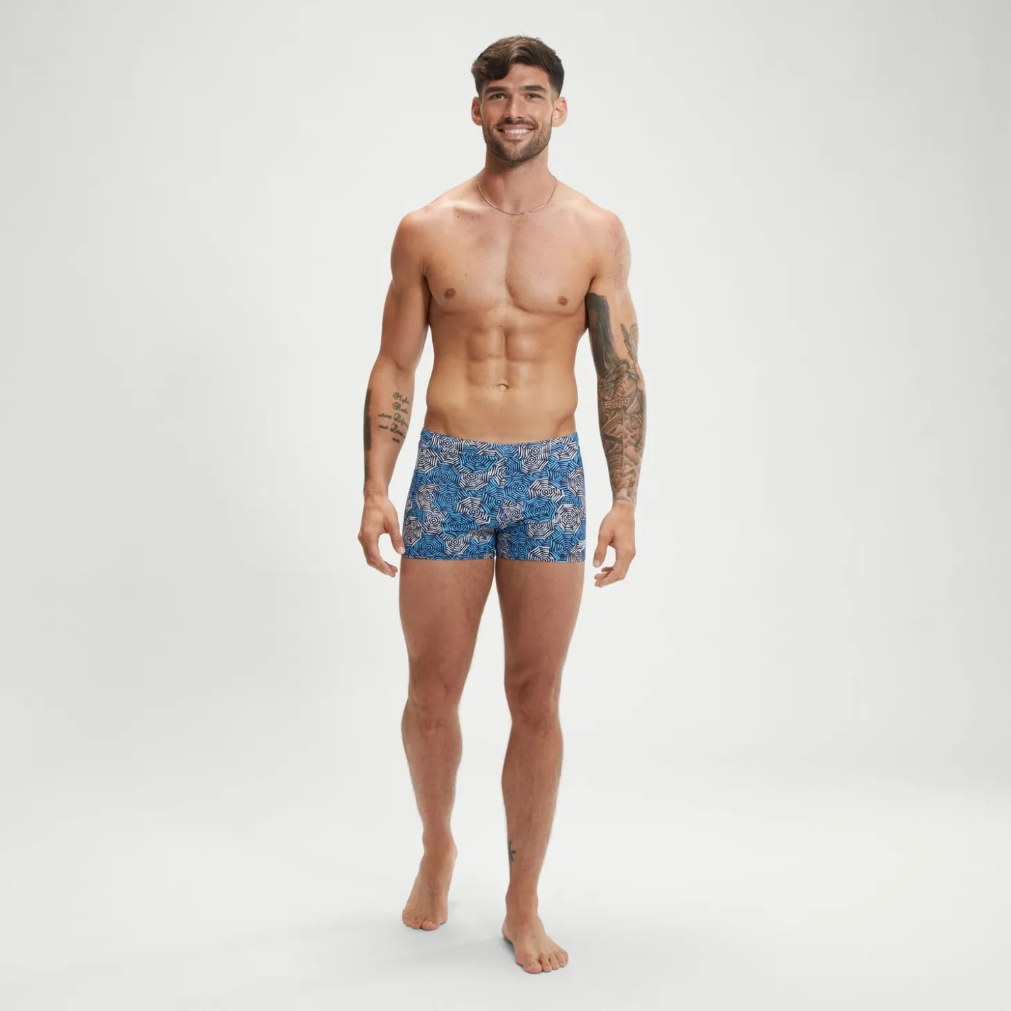 Men's Escape Aquashorts BLue/White