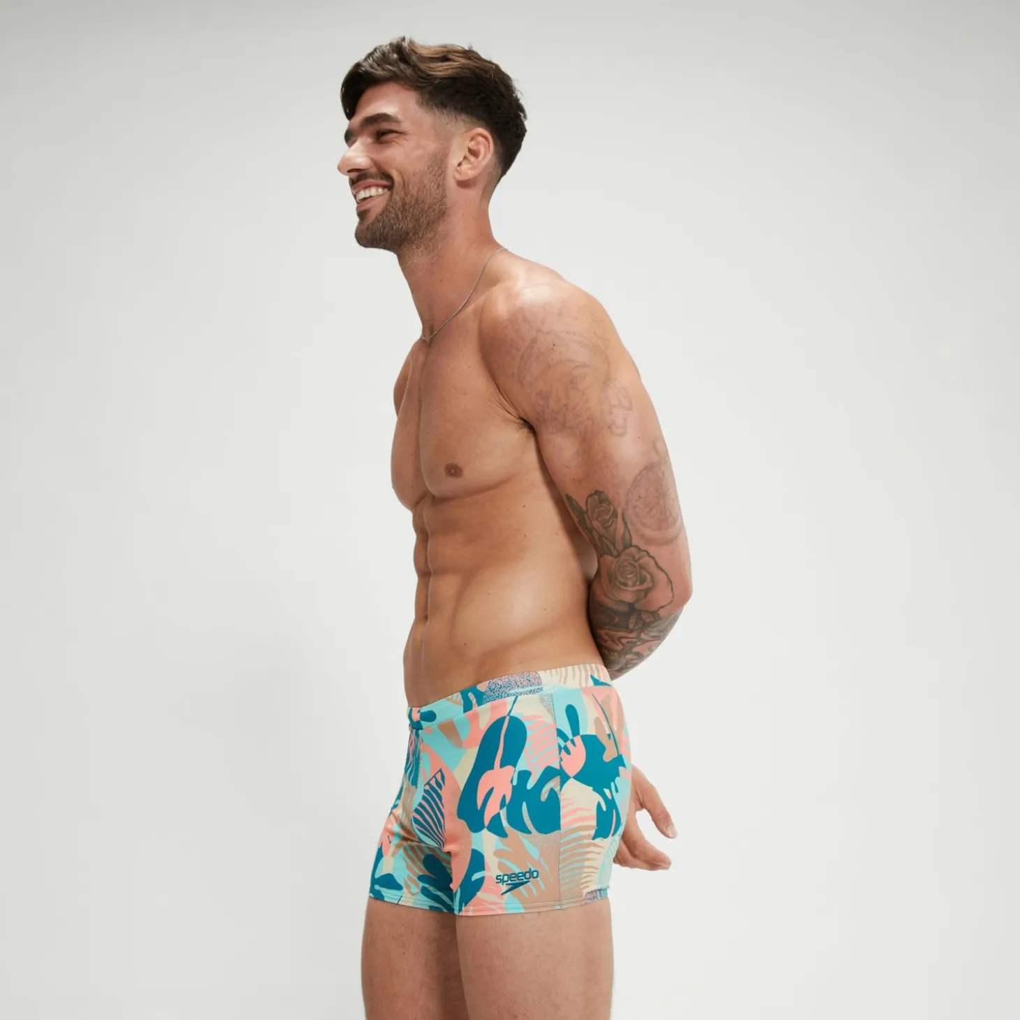 Men's Escape Aquashorts Blue/Pink