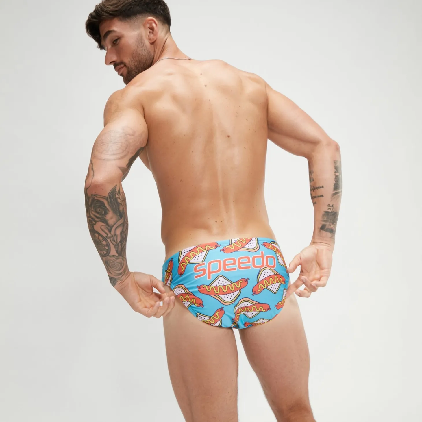 Men's Escape 5cm Brief Blue