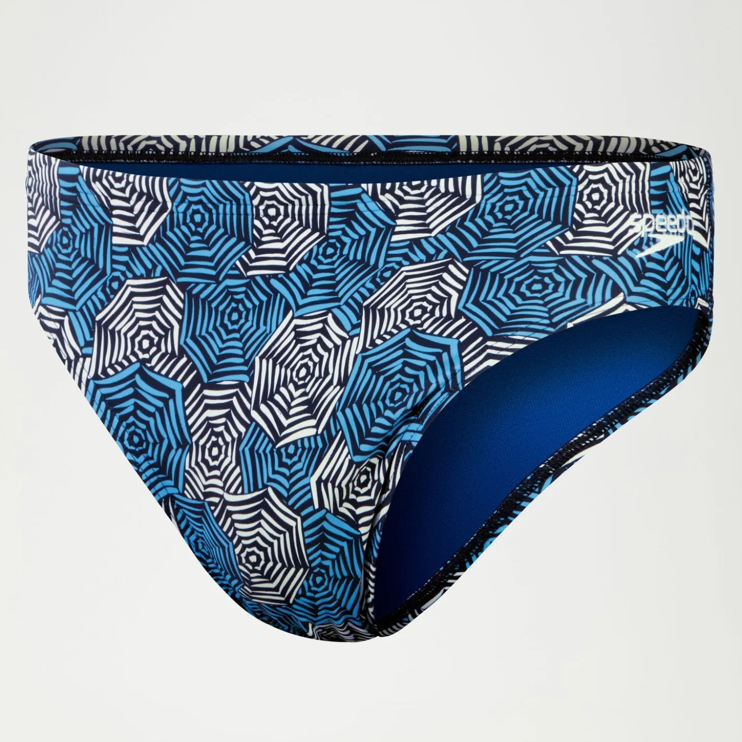Men's Escape 5cm Brief Blue/White