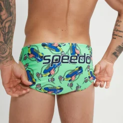 Men's Escape 5cm Brief Green