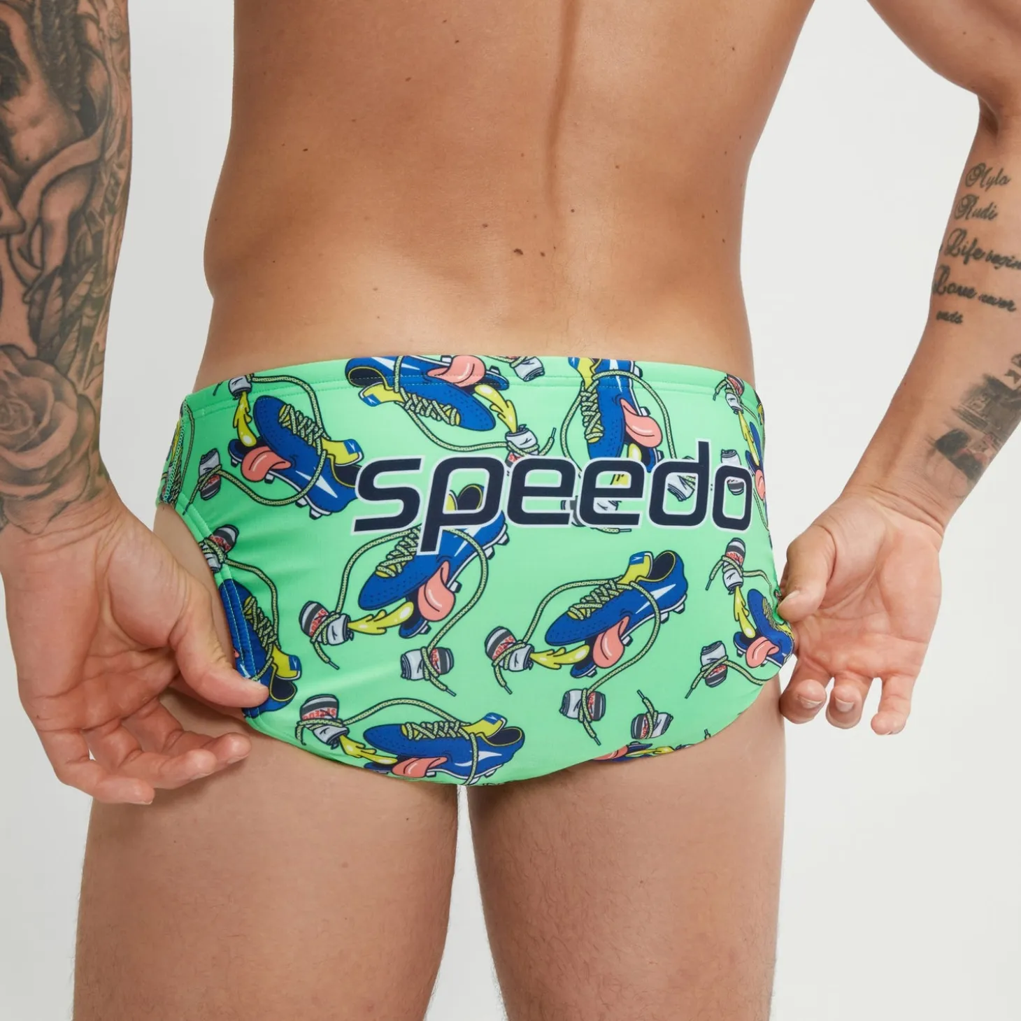 Men's Escape 5cm Brief Green