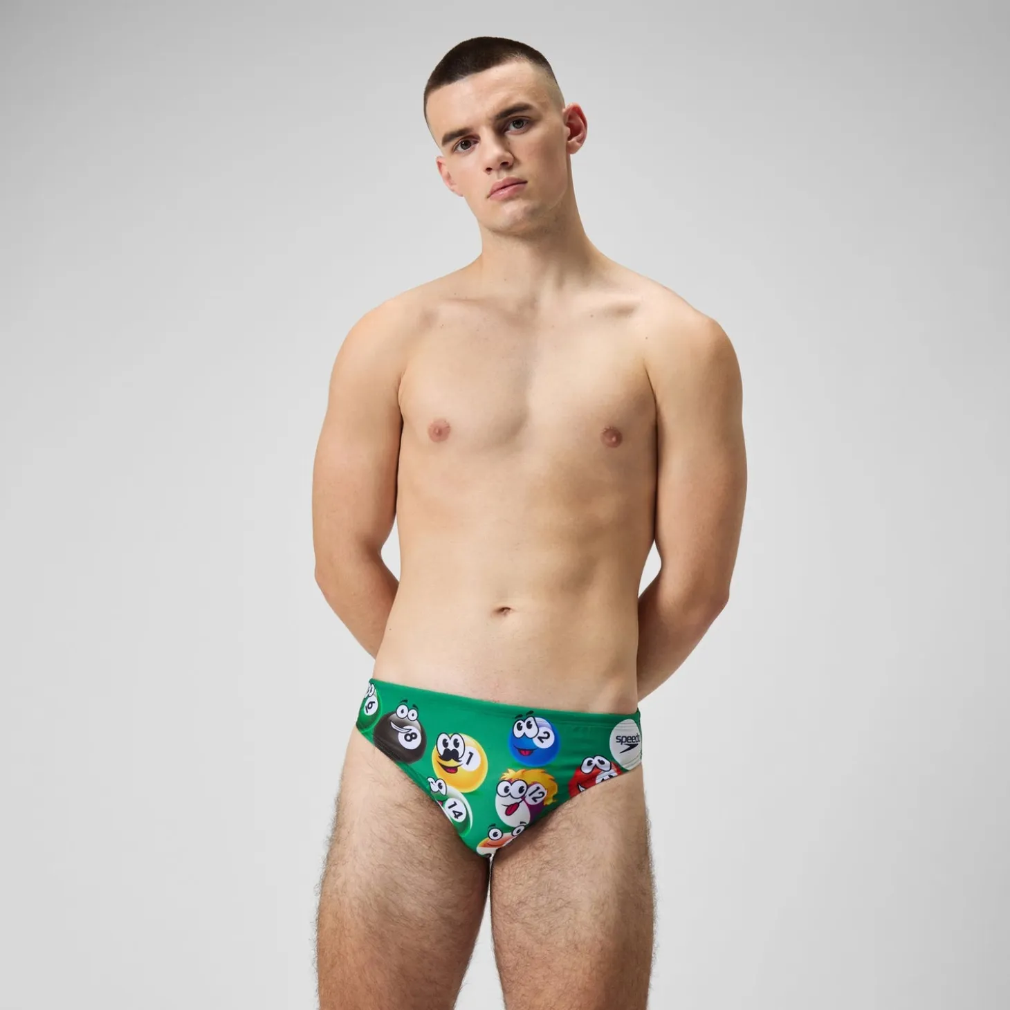 Men's Escape 5cm Brief Green