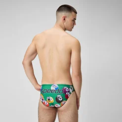 Men's Escape 5cm Brief Green