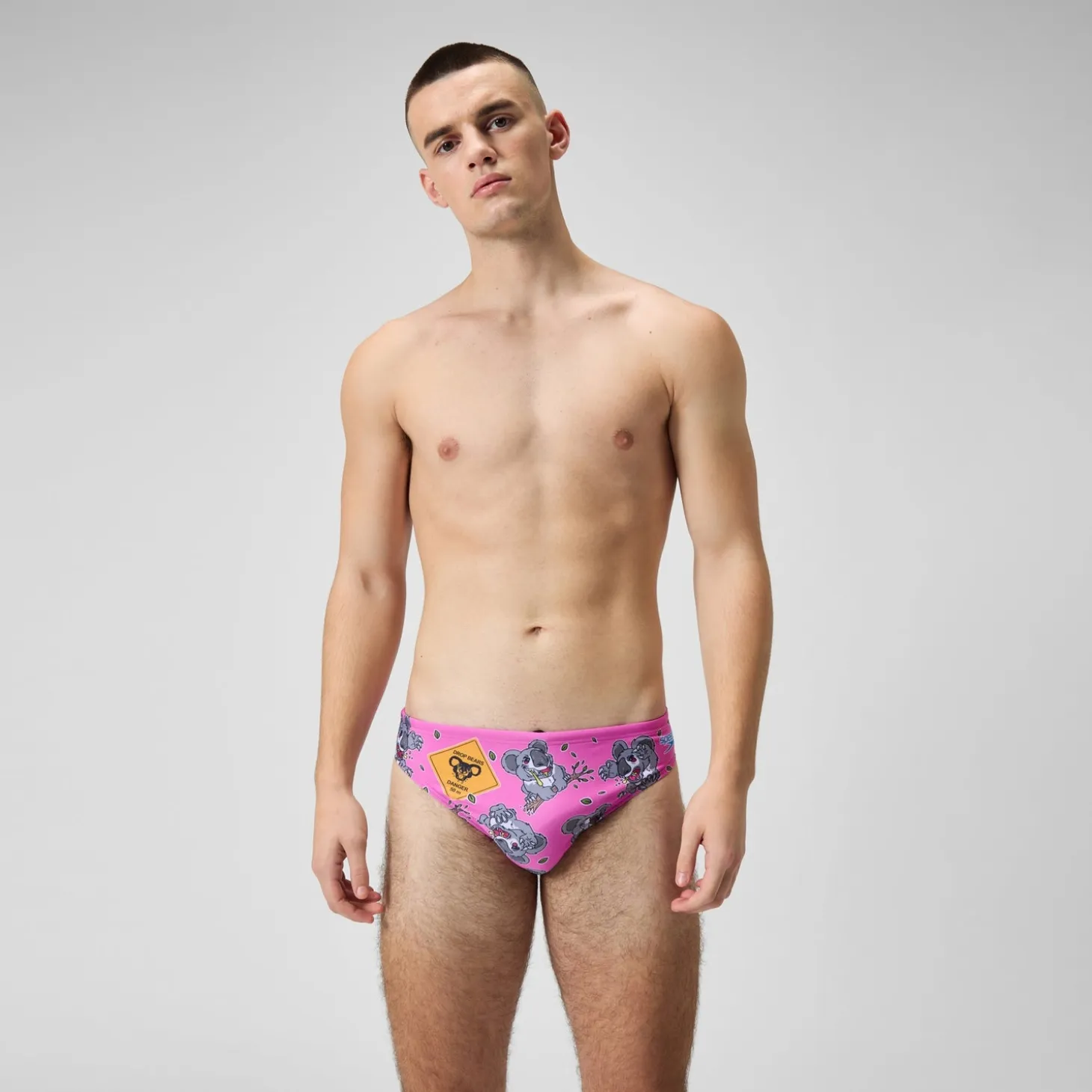 Men's Escape 5cm Brief Pink