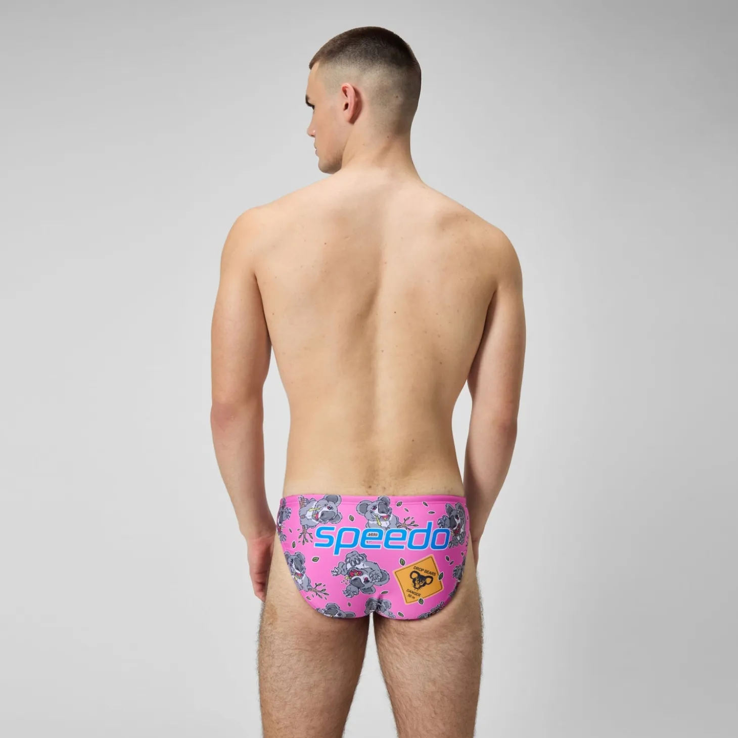 Men's Escape 5cm Brief Pink