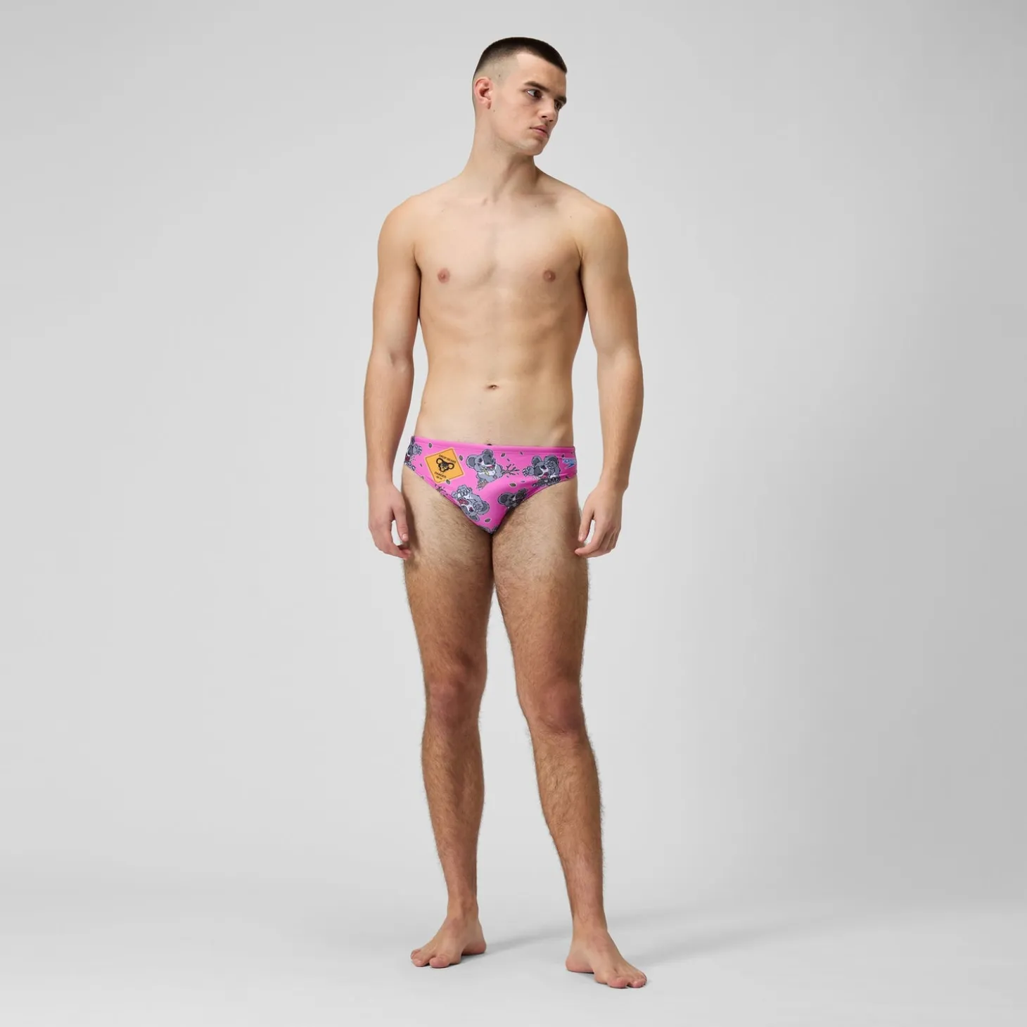 Men's Escape 5cm Brief Pink
