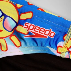 Men's Escape 5cm Brief Yellow/Blue