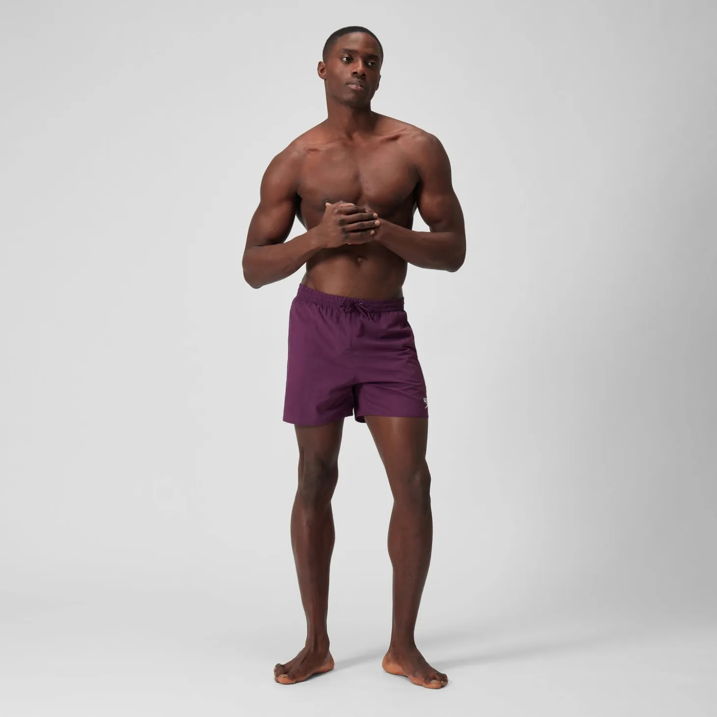 Men's Essential 16" Swim Shorts Purple