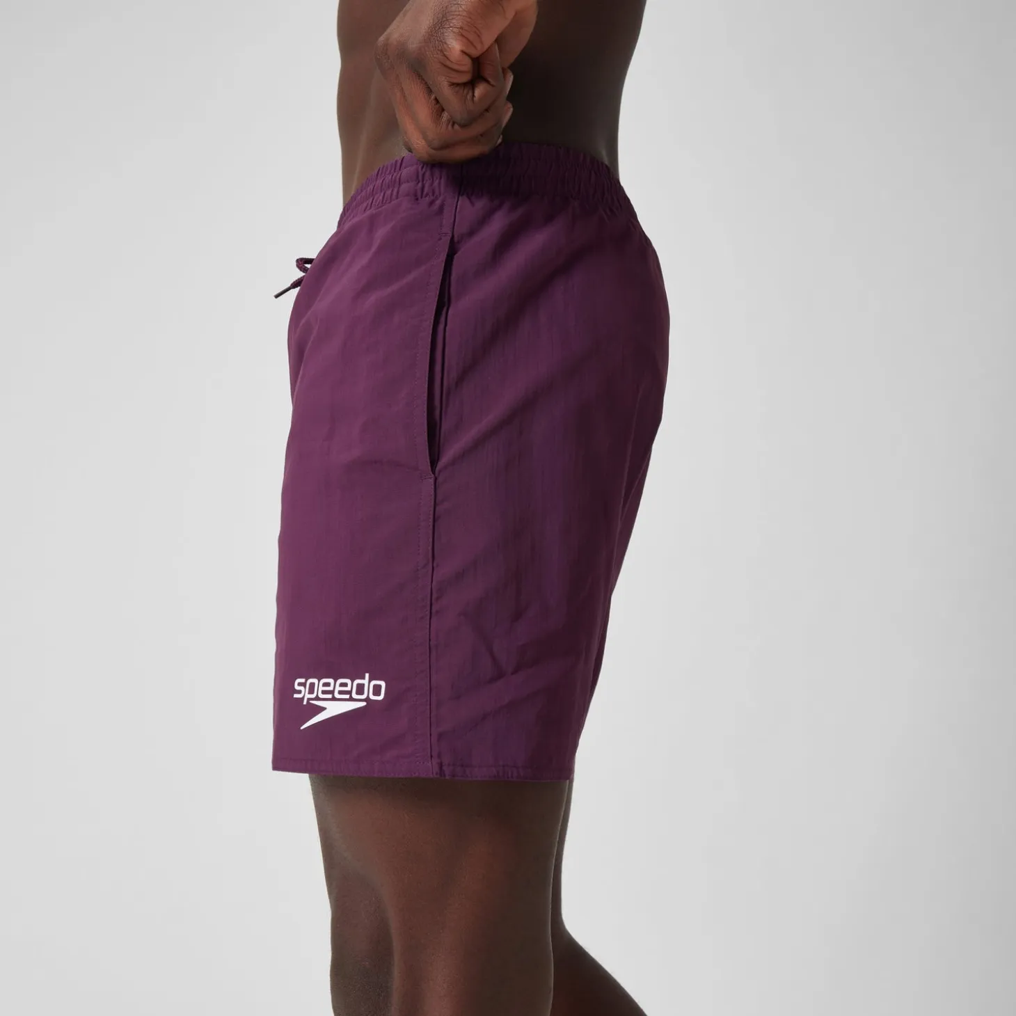 Men's Essential 16" Swim Shorts Purple