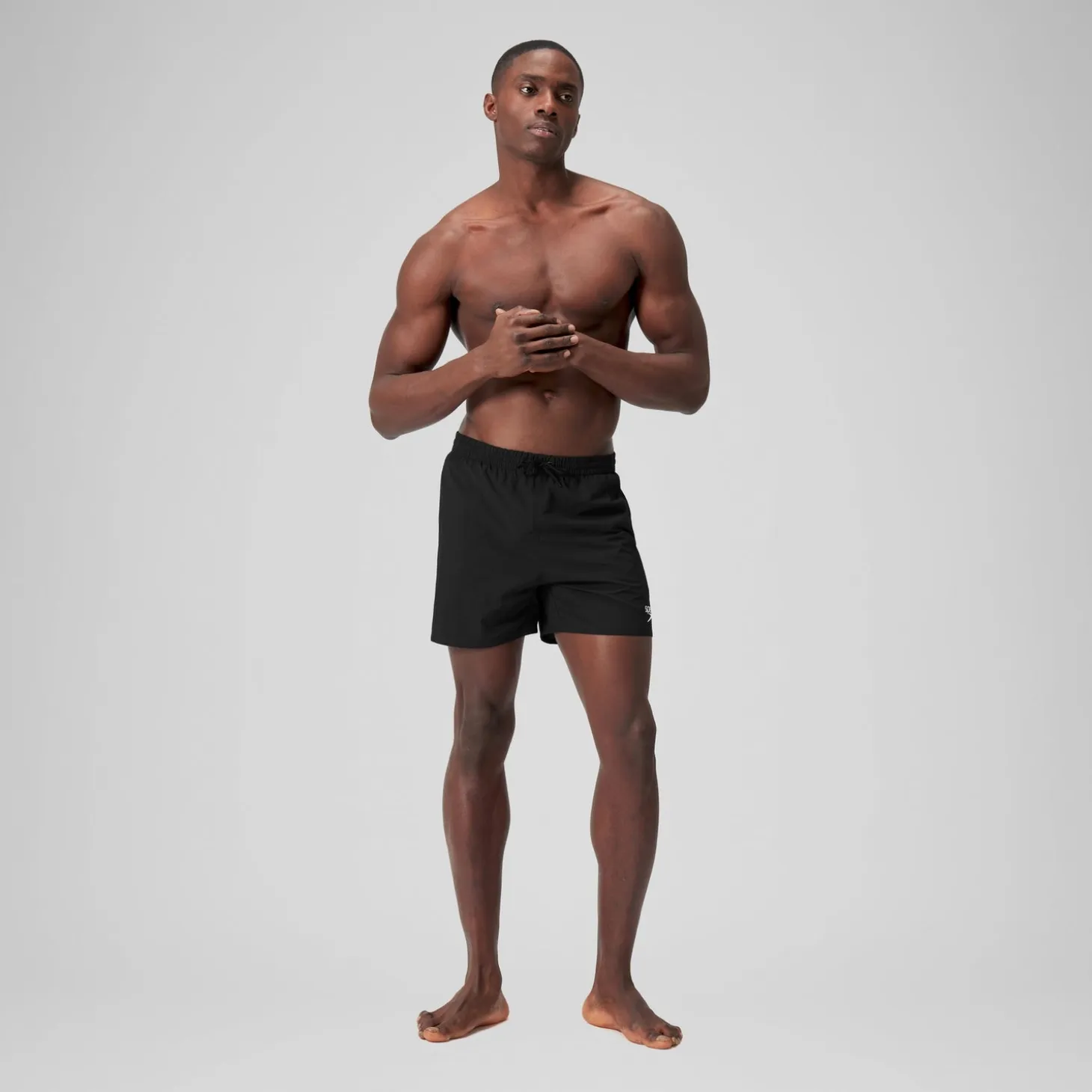 Men's Essentials 16" Swim Short Black