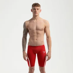 Men's Fastskin LZR Pure Intent 2.0 Jammer Red/White