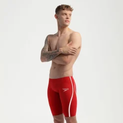 Men's Fastskin LZR Pure Intent 2.0 Jammer Red/White