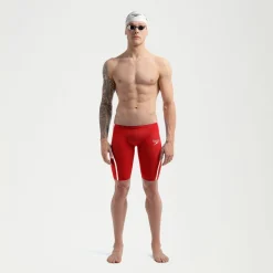 Men's Fastskin LZR Pure Intent 2.0 Jammer Red/White