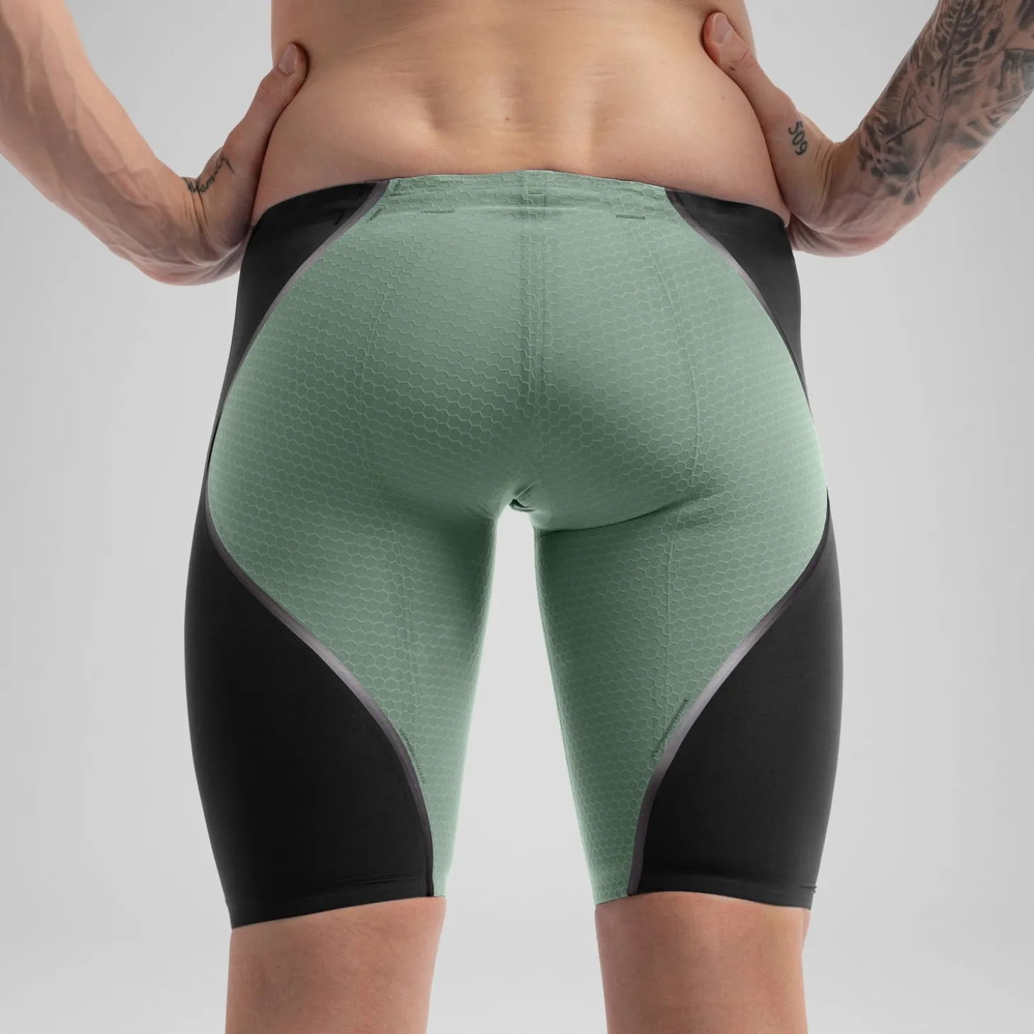 Men's Fastskin LZR Pure Intent 2.0 Jammer Green/Black