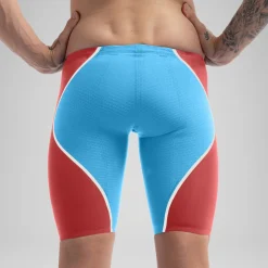 Men's Fastskin LZR Pure Intent 2.0 Jammer Blue/Red