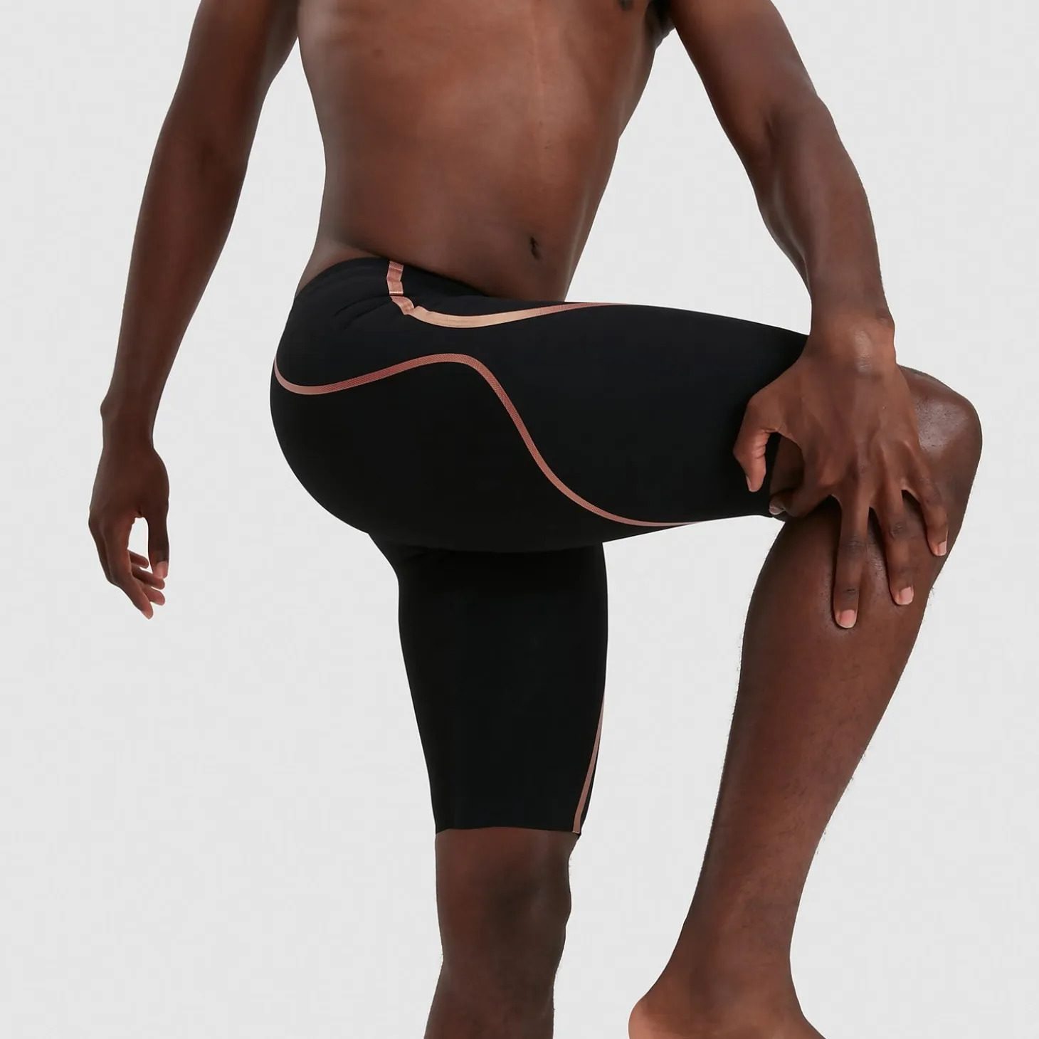 Men's Fastskin LZR Pure Intent Backstroke Edition High Waist Jammer Black