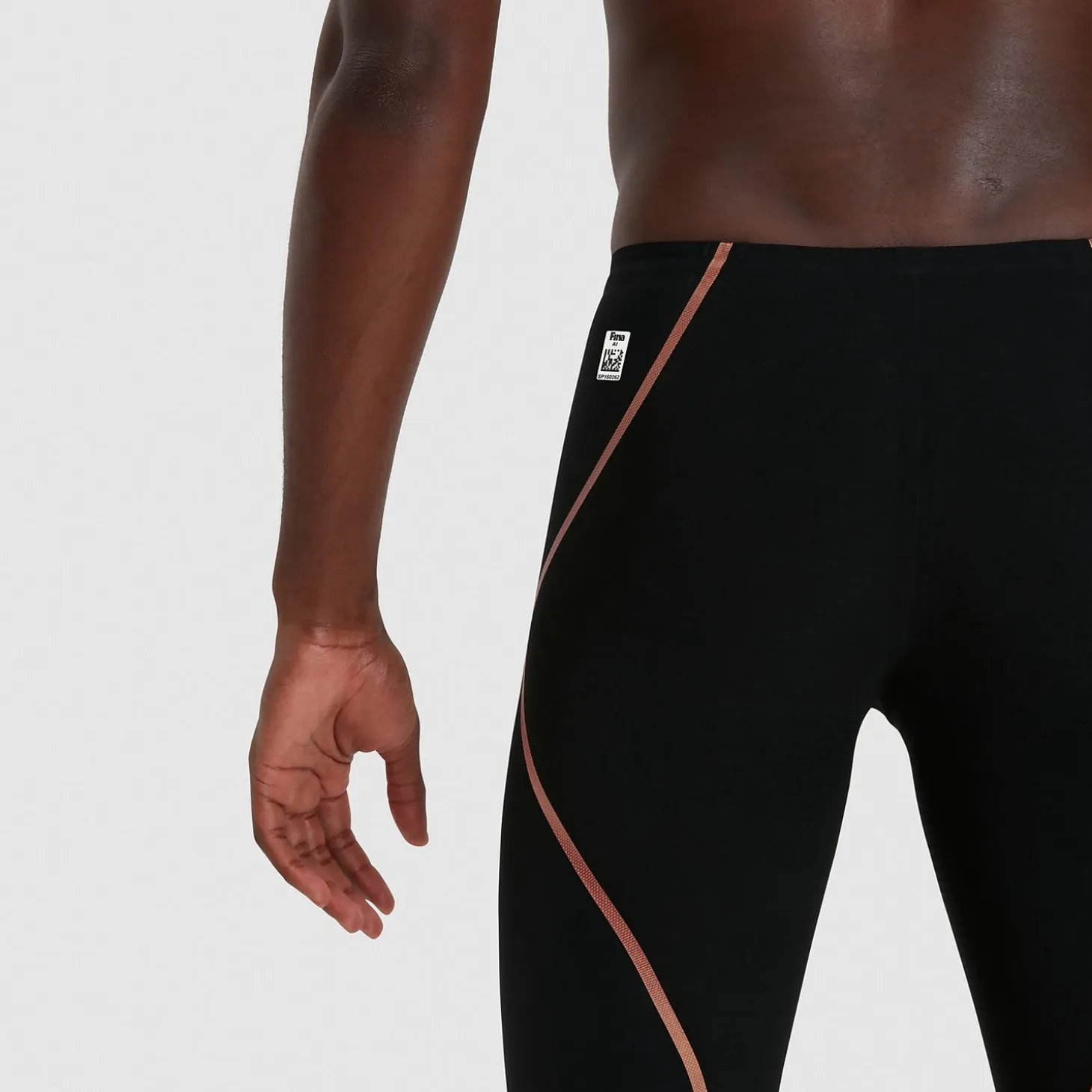 Men's Fastskin LZR Pure Intent Backstroke Edition High Waist Jammer Black