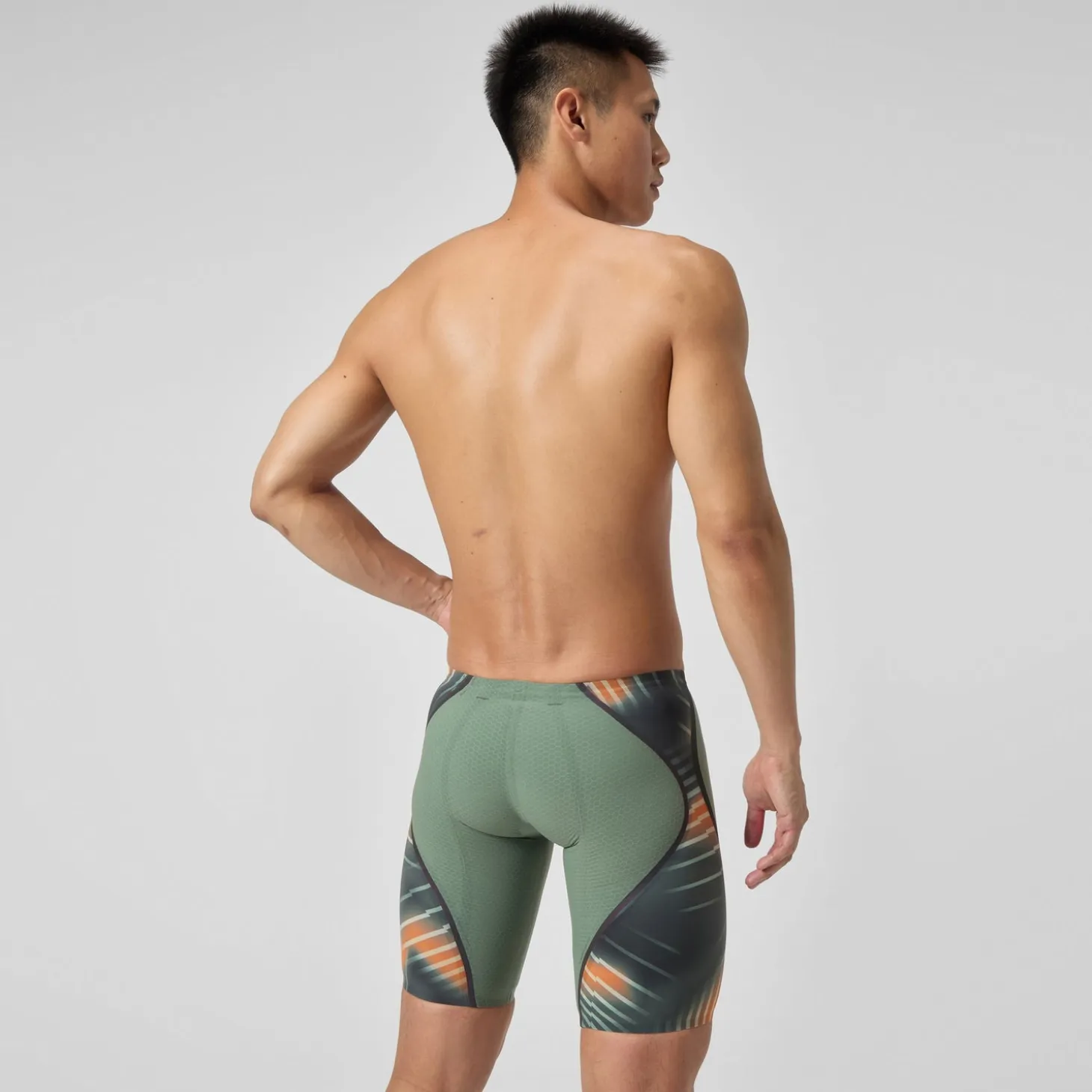 Men's Fastskin LZR Pure Intent 2.0 Jammer Green/Orange