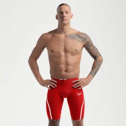 Men's Fastskin LZR Pure Intent 2.0 High Waist Jammer Red/White