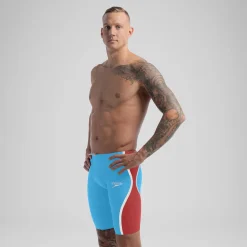 Men's Fastskin LZR Pure Intent 2.0 High Waist Jammer Blue/Red