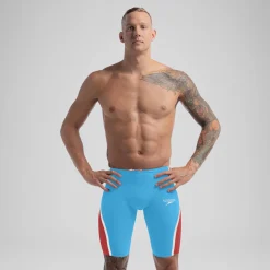 Men's Fastskin LZR Pure Intent 2.0 High Waist Jammer Blue/Red