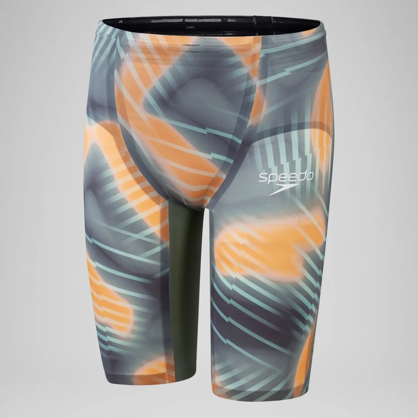 Men's Fastskin LZR Pure Valor 2.0 Jammer Green/Orange