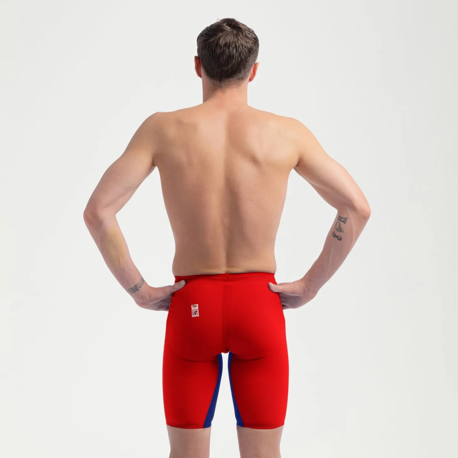 Men's Fastskin LZR Pure Valor 2.0 Jammer Red/Blue
