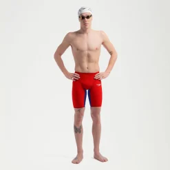 Men's Fastskin LZR Pure Valor 2.0 Jammer Red/Blue