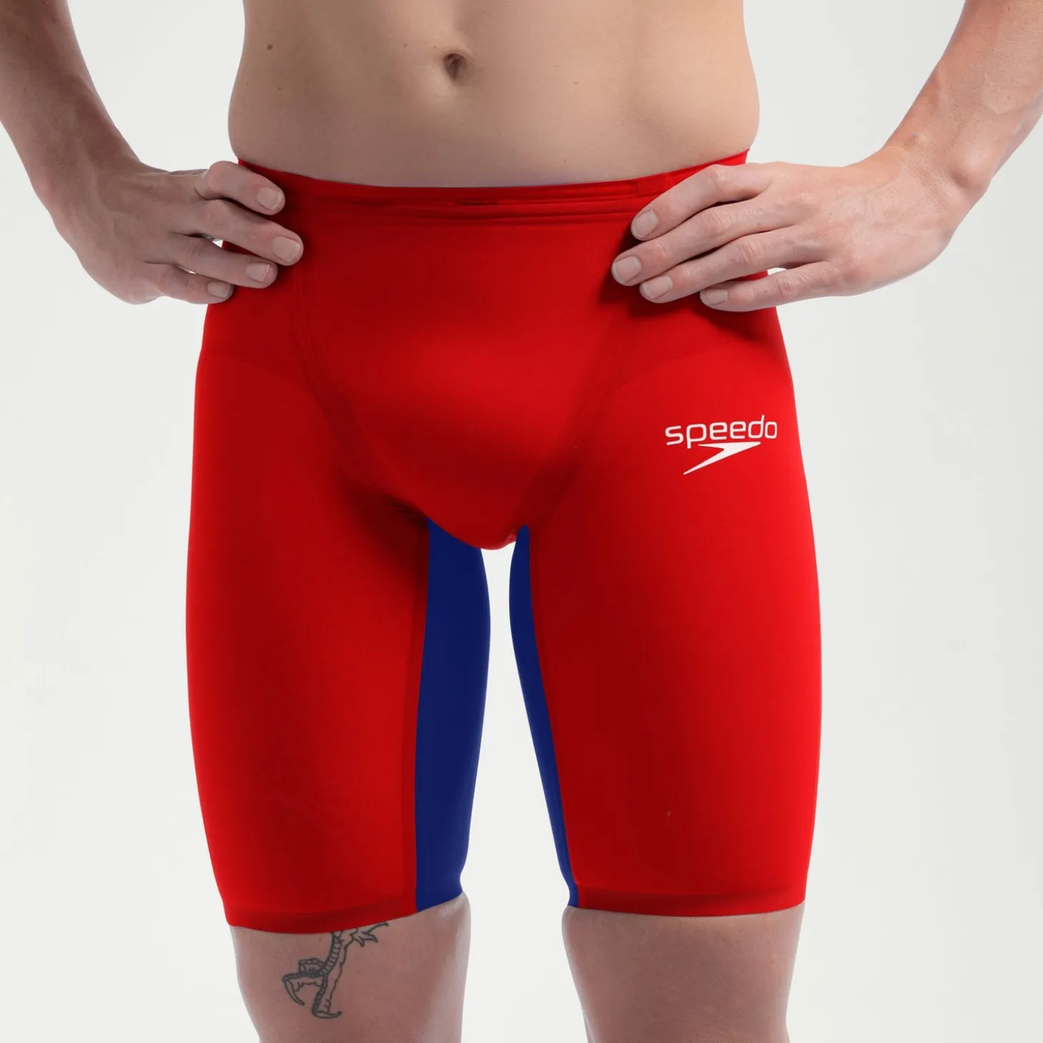 Men's Fastskin LZR Pure Valor 2.0 Jammer Red/Blue