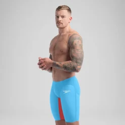 Men's Fastskin LZR Pure Valor 2.0 High Waist Jammer Blue/Red