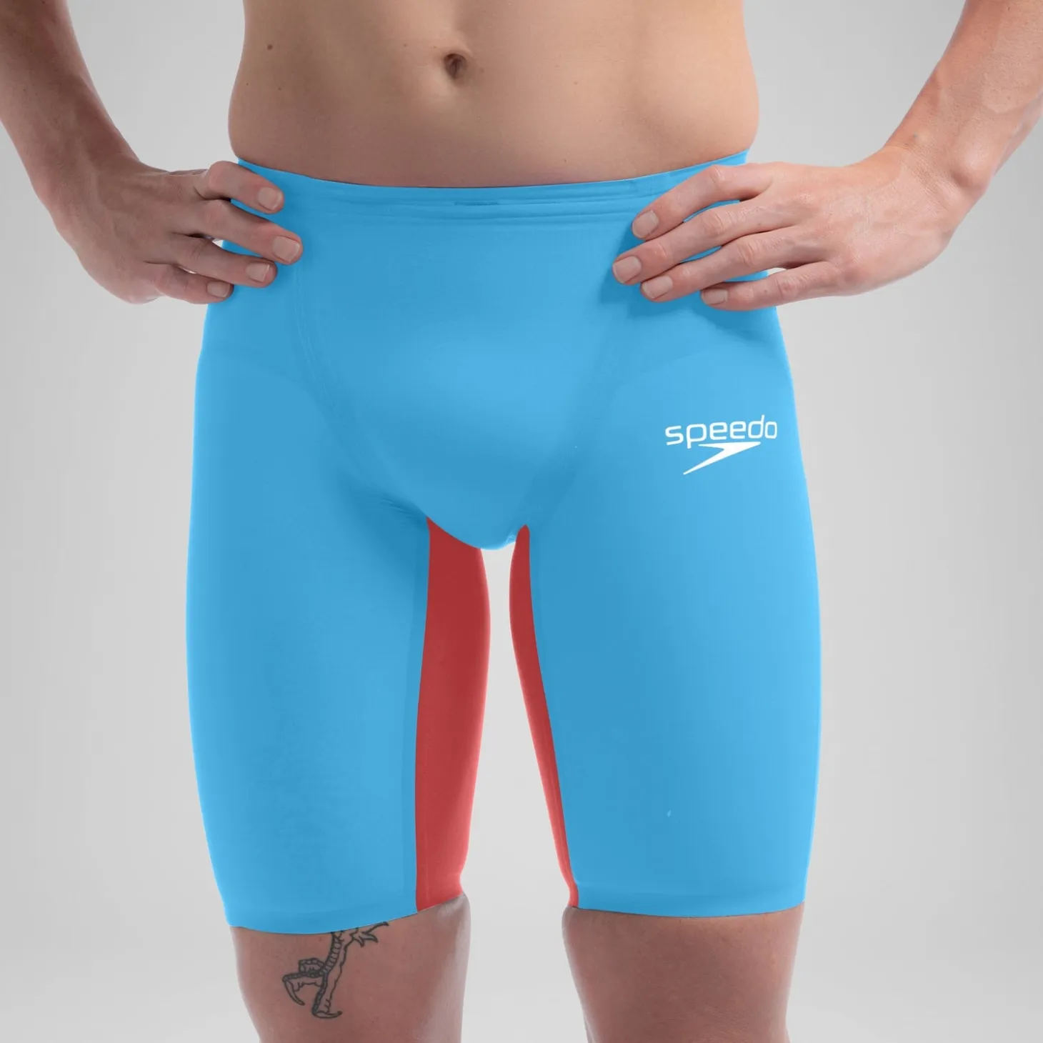 Men's Fastskin LZR Pure Valor 2.0 Jammer Blue/Red