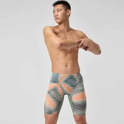 Men's Fastskin LZR Pure Valor 2.0 High Waist Jammer Green/Orange
