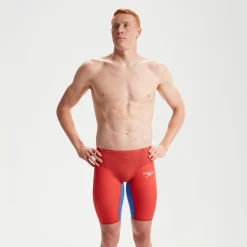 Men's Fastskin LZR Pure Valor 2.0 High Waisted Jammer Red/Blue