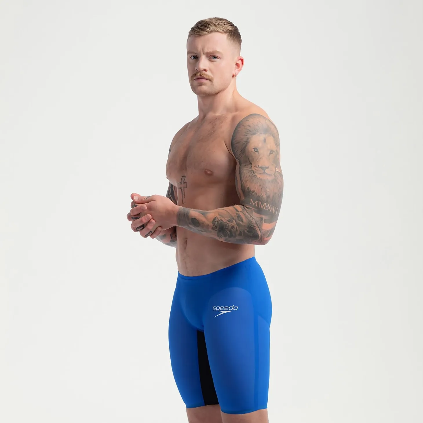 Men's Fastskin LZR Pure Valor 2.0 Jammer Blue/Black