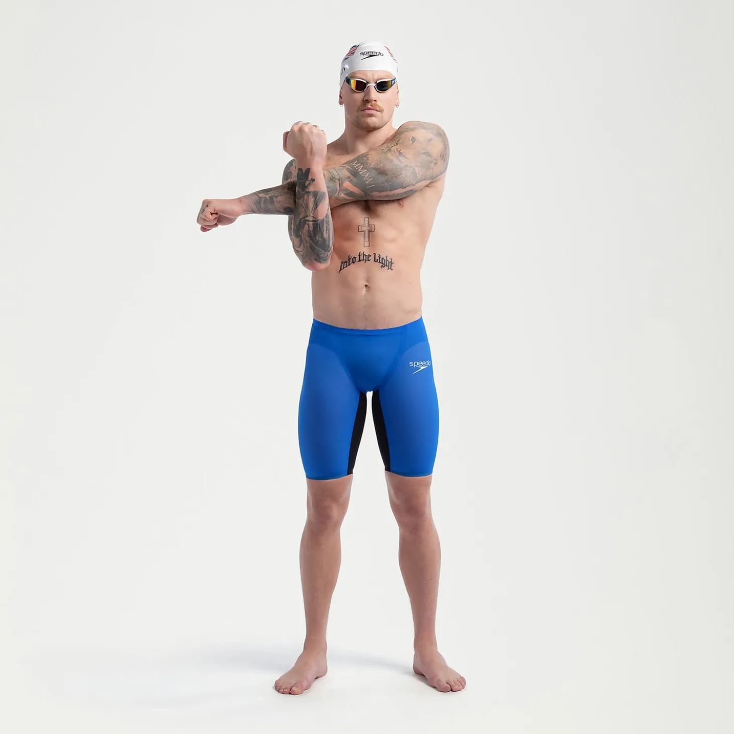 Men's Fastskin LZR Pure Valor 2.0 Jammer Blue/Black
