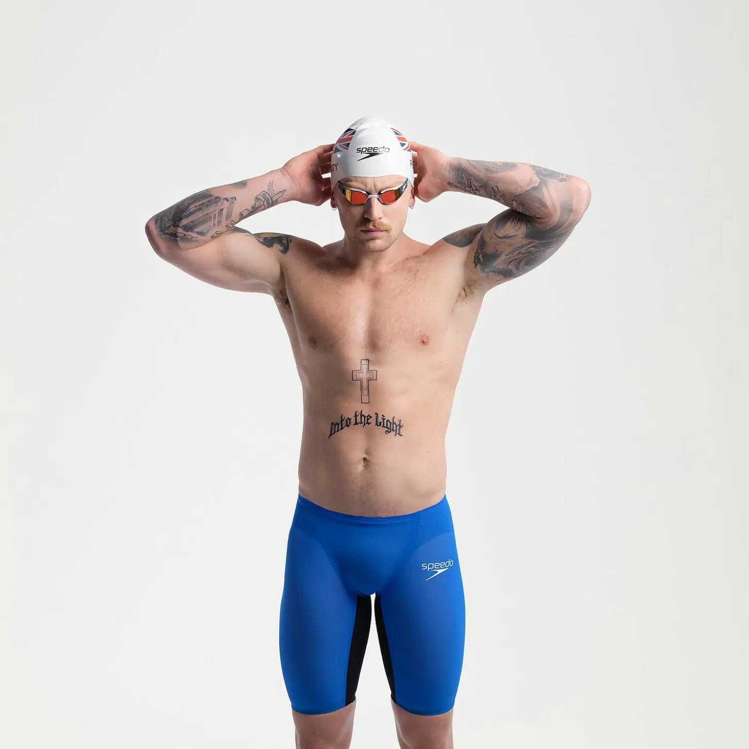 Men's Fastskin LZR Pure Valor 2.0 Jammer Blue/Black